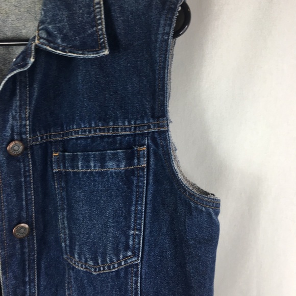 High Sierra denim vest size small (8) - Picture 2 of 5